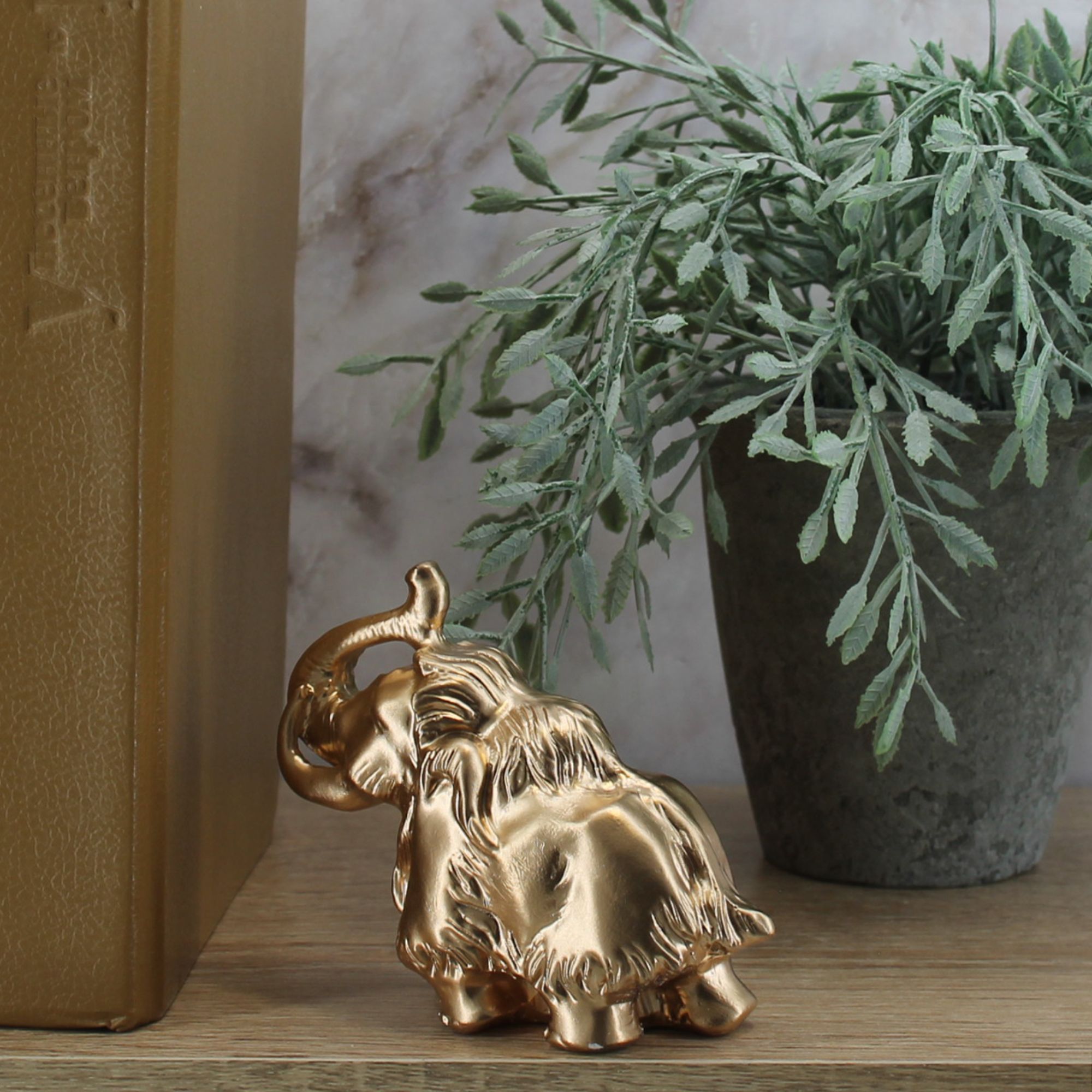 Миниатюра 3. Изделие "Статуэтка Мамонт", цвет светлая бронза, категория "Миниатюры".