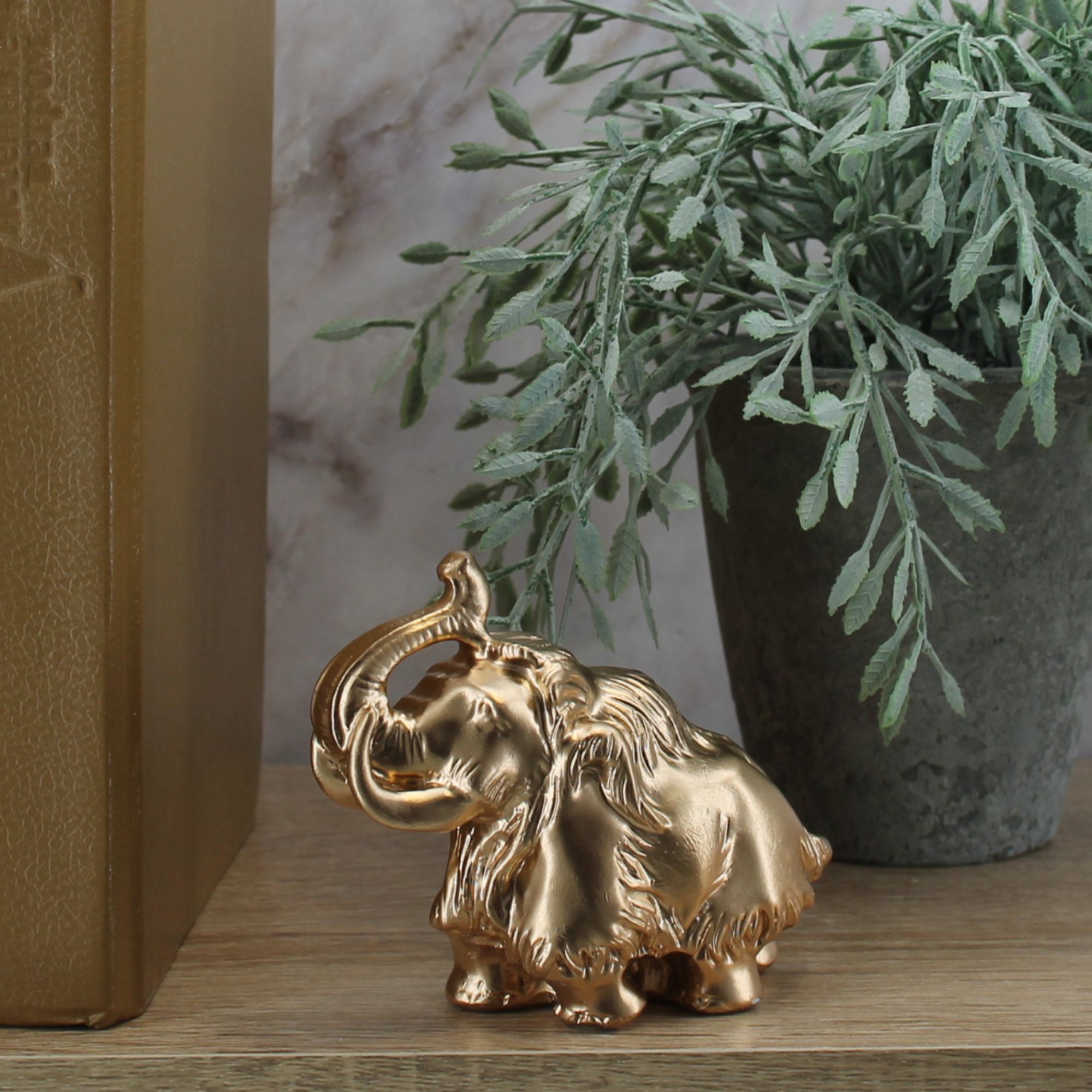 Миниатюра 5. Изделие "Статуэтка Мамонт", цвет светлая бронза, категория "Миниатюры".