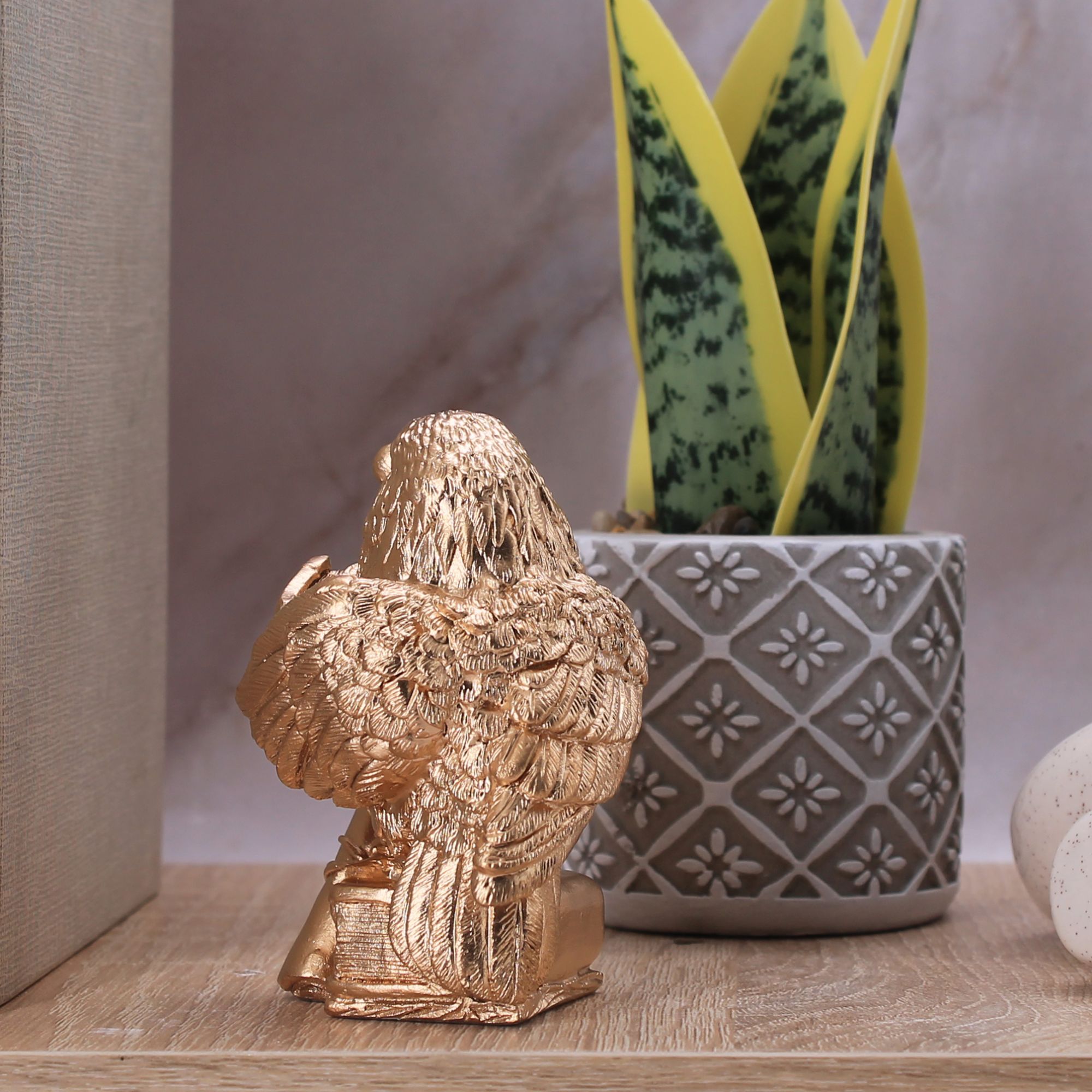 Миниатюра 3. Изделие "Статуэтка Ворон ученый", цвет светлая бронза, категория "Миниатюры".