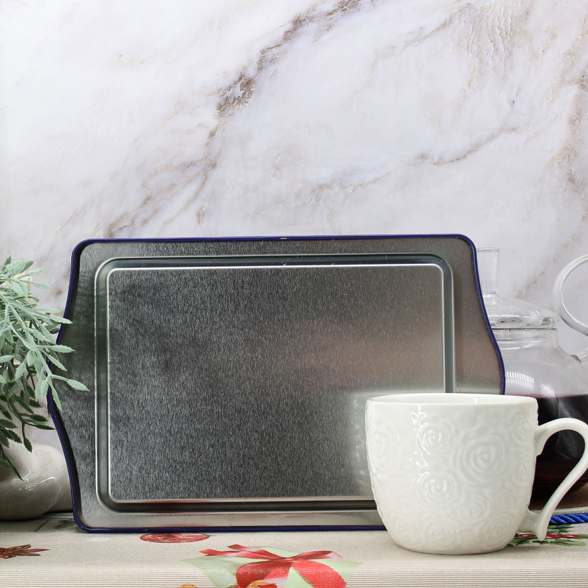 Миниатюра 4. Изделие "Сувенирный металлический поднос для кружек Санкт-Петербург № 3", цвет без цветов, категория "Сопутствующие товары".